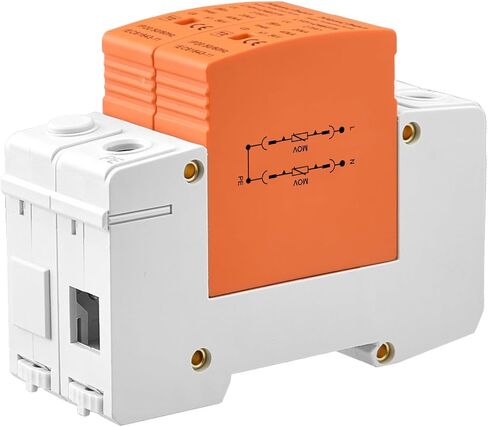 Surge Protective Device, LYD1-C40/275, 2P 275V 20KA, Fire-Proof, Low-Voltage Arrester, 35mm DIN Rail Mounting in Saudi Arabia