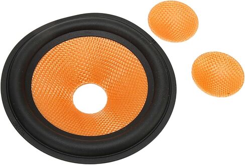 5 Inch Paper Speaker Cone, Subwoofer Cones Drum Paper 1 Inch Inner Diameter 5Inch Outer Diameter with Rubber Surround in Saudi Arabia