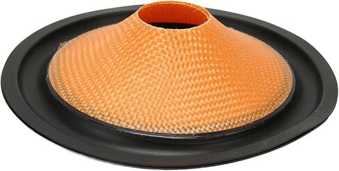 5 Inch Paper Speaker Cone, Subwoofer Cones Drum Paper 1 Inch Inner Diameter 5Inch Outer Diameter with Rubber Surround in Saudi Arabia