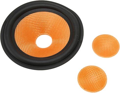 5 Inch Paper Speaker Cone, Subwoofer Cones Drum Paper 1 Inch Inner Diameter 5Inch Outer Diameter with Rubber Surround in Saudi Arabia