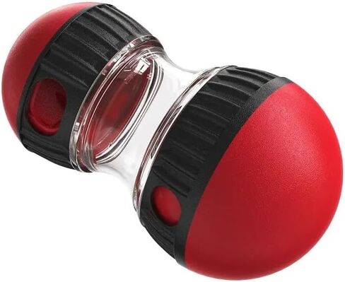 Treat Dispensing Dog Toy, Dog Treat Toy, Dog Treat Ball, Dog Boredom Buster, dura Play Ball, Trixie Turn Around Dog Activity, Dog Food Dispenser, Dogs Games Red and Black, 6 in in Saudi Arabia