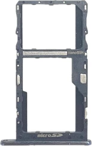 قطعة بديلة لحامل فتحة بطاقة SIM واحدة لهاتف LG K92 5G LM-K920 مقاس 6.7 بوصة مع دبوس إخراج مفتوح وصينية بطاقة SD باللون الرمادي ((جميع شركات النقل) in Kuwait