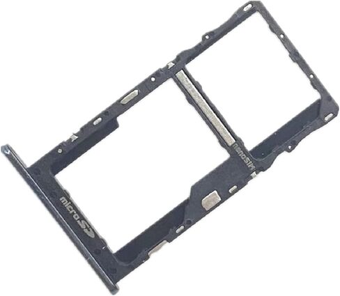 قطعة بديلة لحامل فتحة بطاقة SIM واحدة لهاتف LG K92 5G LM-K920 مقاس 6.7 بوصة مع دبوس إخراج مفتوح وصينية بطاقة SD باللون الرمادي ((جميع شركات النقل) in Kuwait