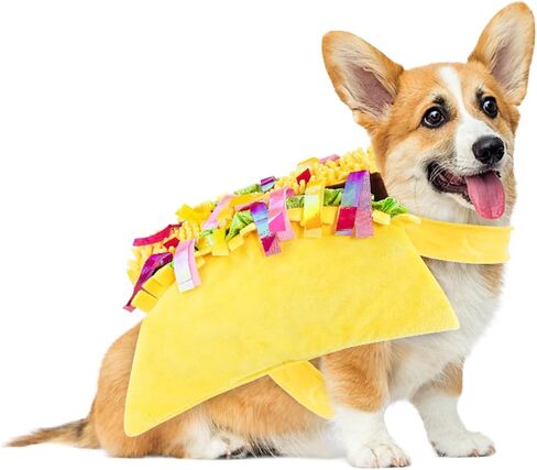 تاكو الكلب هالوين زي الكلب زي مضحك الكلب الأزياء تاكو الحيوانات الأليفة الأزياء عيد الميلاد الكلب تأثيري الملابس للكلاب المتوسطة الصغيرة القط الملابس جرو الزي لحفلة عيد ميلاد صور الدعائم الأحداث الخاصة in Kuwait