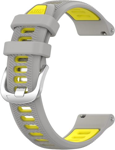 Vancle Bands Compatible with Garmin Forerunner 265 255 Watch Band, Garmin Vivoactive 4/Venu 3/Venu 2, Soft Silicone Sport Replacement Strap for Women Men in Saudi Arabia
