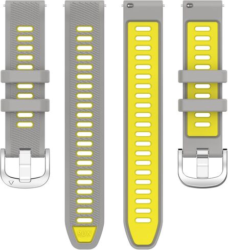 Vancle Bands Compatible with Garmin Forerunner 265 255 Watch Band, Garmin Vivoactive 4/Venu 3/Venu 2, Soft Silicone Sport Replacement Strap for Women Men in Saudi Arabia