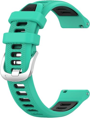 Vancle Bands Compatible with Garmin Forerunner 265 255 Watch Band, Garmin Vivoactive 4/Venu 3/Venu 2, Soft Silicone Sport Replacement Strap for Women Men in Saudi Arabia