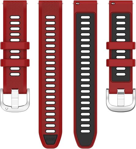 Vancle Bands Compatible with Garmin Forerunner 265 255 Watch Band, Garmin Vivoactive 4/Venu 3/Venu 2, Soft Silicone Sport Replacement Strap for Women Men in Saudi Arabia