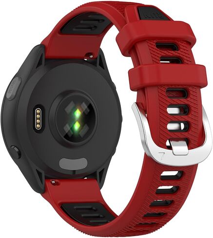 Vancle Bands Compatible with Garmin Forerunner 265 255 Watch Band, Garmin Vivoactive 4/Venu 3/Venu 2, Soft Silicone Sport Replacement Strap for Women Men in Saudi Arabia