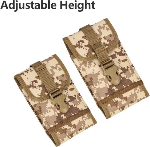 IronSeals Molle التكتيكية الحقيبة المدمجة فائدة أداة الخصر حقيبة الهاتف الحافظة لفون 15 برو / 15/14 برو / 14/13 برو / 13/13 ميني / 12 برو / 12/12 ميني / 11 برو ماكس / XS ماكس /، سامسونج S24 / S23/S22/S20/S10 in Saudi Arabia