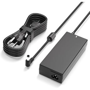 for LG Monitor Power Cord 19V DC Power Supply for LG Electronics Monitor 19" 20" 22" 23" 24" 27'' 32" LCD LED HD TV Monitor Widescreen Replacement LG Power Adapter Supply Power Cord