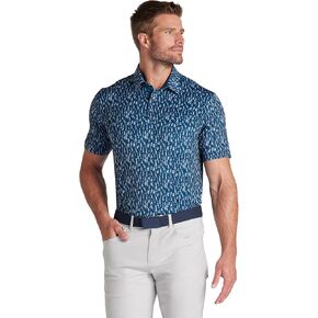 PUMA Mattr Pines Polo Ocean Tropic/Zen Blue MD