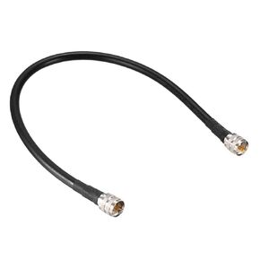 RG213 Coaxial Cable 4Ft(1.22M), 50 Ohm UHF Male PL-259 to UHF Male PL-259 Low Loss Coax Cable for HAM & CB Radio, Antenna Analyzer, Security CCTV Camera