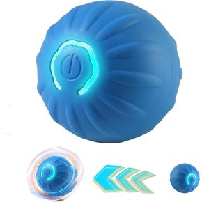 Winb Interactive LED Dog Ball - USB Rechargeable Motion-Activated Rolling Toy for Medium/Large Dogs, Dogs Ball Play and Wicked Fun
