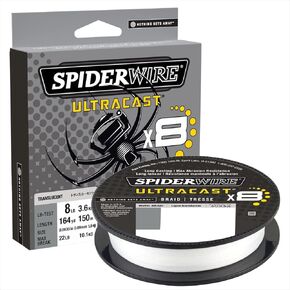 Spiderwire Ultracast Braid Invisibraid-Translucent 0.016in | 0.41mm