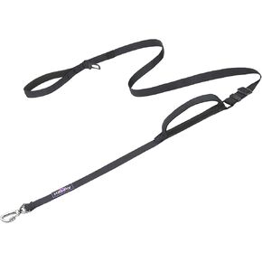 مقود الكلاب شديد التحمل من هوتسكي بمقبضين مبطنين، مقود الكلب بحزام أمان من النايلون قابل للتعديل بطول 4.5-6 أقدام مع مقبض حركة وحلقة تسلق للكلاب الكبيرة والمتوسطة والصغيرة التي تسحب، مموه أرجواني in Kuwait