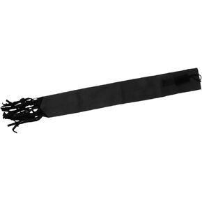Tnfeeon Horse Tail Bag, Breathable Waterproof Non Woven Fabric Tear Resistant Skin Friendly Hook and Loop Horsetail Protector for Animal Grooming (Black)