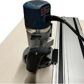 Guide Rail Adapter for Bosch 1617 Router - Made in USA (Fixed Base)
