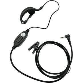 WODASEN 2.5mm Walkie Talkie Earpiece Headset with Mic for HYT TC-320 Talkabout T200 T200TP T260 T400 T460 T800 MH230R MR350R MT350R MR350R MS350R Garmin rino Radio (04)