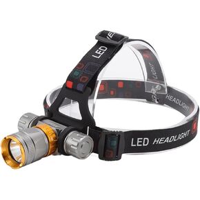 LED Head Light, IPX8 Waterproof Headlamp Flashlight, 5 Modes Light Headlight Flashlight, Super Bright 1500LM LED Head Lamp, Aluminum Alloy LED Diving Headlight for Camping Hunting Fishing, night