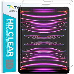 Tech Armor (2 Pack Matte Screen Protector Film for iPad Pro 12.9 Inch (2022/21/20/18) - Perfect for Drawing, Writing, and Note-taking like on Paper