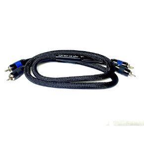 Sky High Car Audio Premium 2-Channel RCA Cable - 1.5ft