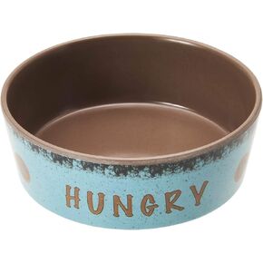 SPOT Unbreak-A-Bowlz Shatter Resistant Melamine Pet Bowls l Stoneware l Small, Multicolor
