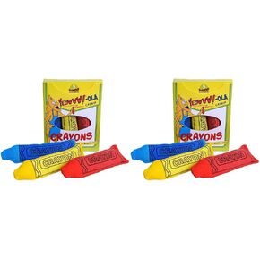 2 Pack of Yeoww!-Ola Catnip Crayons Cat Toy, 3 Toys Each