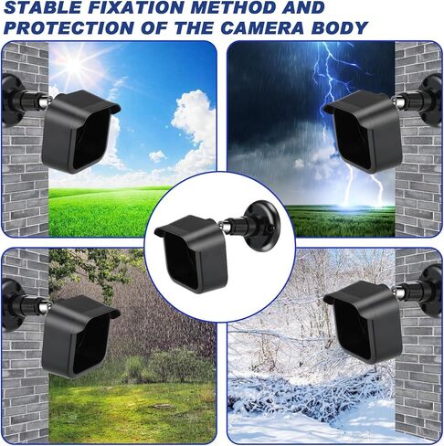 10 قطع من دعامة التثبيت على الحائط المتوافقة مع كاميرا Blink الخارجية وحامل الكاميرا الداخلي والخارجي مع قطعتين من وحدة المزامنة ومنفذ التثبيت المتوافق مع كاميرا Blink Home Security in Kuwait