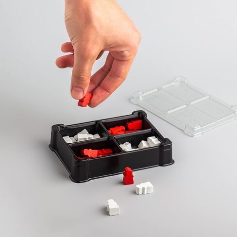 5-Pack Mini-Card Box Tray for Board Games (5 Modular Trays with a Transparent Removable lid) in Saudi Arabia