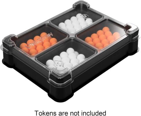 5-Pack Mini-Card Box Tray for Board Games (5 Modular Trays with a Transparent Removable lid) in Saudi Arabia
