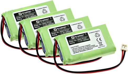 Synergy Digital Dog Collar Battery, Compatible with Dogtra AE562438P6H, AE602048P6H, BP74T2 Dog Collar Battery (Li-Pol, 7.4V, 500 mAh) in Saudi Arabia