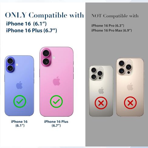 Goton Compatible for iPhone 16 Pro Max & 16 Pro Camera Lens Protector, Bling Glitter Metal Cover Glass Lens Screen Protective Accessories for iPhone 16 Promax - 16Pro in Saudi Arabia