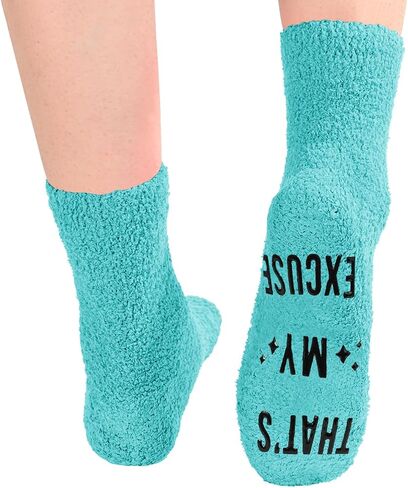 HAPPYPOP Gemini Zodiac Birthday Astrology Constellation Horoscope Gifts for Women Teen Girls, Fuzzy Green Fluffy Space Galaxy Gemini Socks Teens in Saudi Arabia