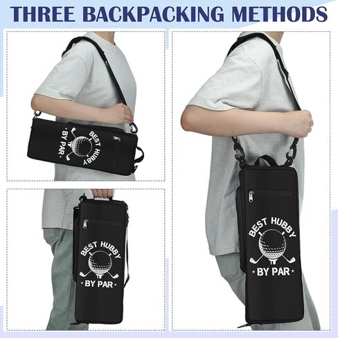 Abbylike Golf Cooler Bag Golf Accessories for Men Golf Cooler Bag Insulated Cooler Holds a 6 Pack of Cans or Two Wine Bottles Golf Storage Accessories Gifts for Men in Saudi Arabia