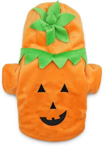 Dog Halloween Shirt Pumpkin Head Halloween Costume Pet T Shirt Dog Shirts for Small Dogs, Large in Kuwait