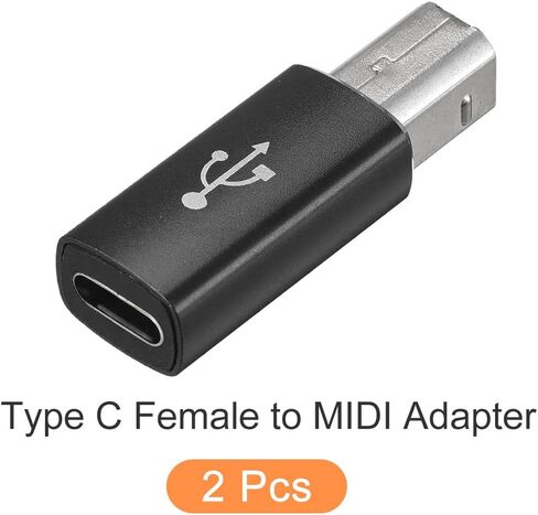 محولات USB C إلى الطابعة MIDI لتحويل النوع C إلى محولات USB B [للبيانو والطابعة وأجهزة المزج والكمبيوتر اللوحي] - أحمر / قطعتان in Kuwait