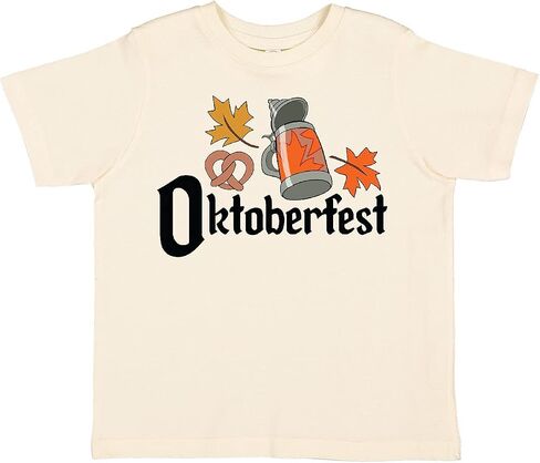 inktastic Oktoberfest Leaves Toddler T-Shirt in Saudi Arabia