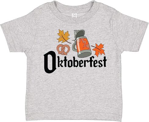 inktastic Oktoberfest Leaves Toddler T-Shirt in Saudi Arabia