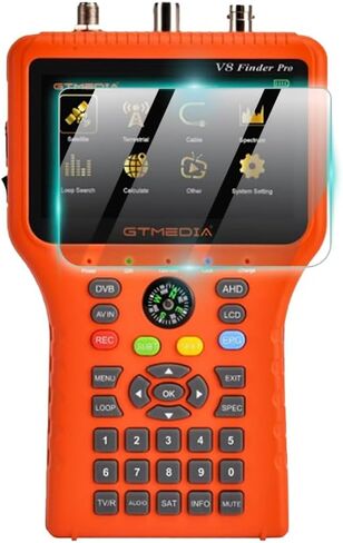 IPG ProActive Made for GTMEDIA V8 Finder Pro - Pro 2 Satellite Finder 4.3 Inch Display 9H Hardness Screen Protector Nano Ceramic Film Ultra Responsive High Clarity Anti Scratch for FinderPro2 in Saudi Arabia