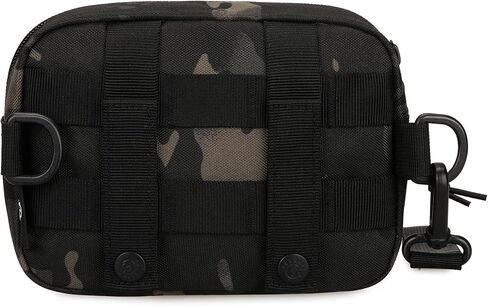 Tactical Molle Admin Dump Pouch, Molle Pouches for Vest Utility EDC Pouch Bag Dual-Purpose Sub Abdominal Dangler Drop with Molle Loop Back Strap in Saudi Arabia
