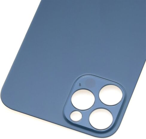 زجاج خلفي لهاتف iPhone 12 Pro Max A2411 A2342 A2410 مع لاصق مسبق القطع - 6.7 بوصة أزرق باسيفيك in Saudi Arabia