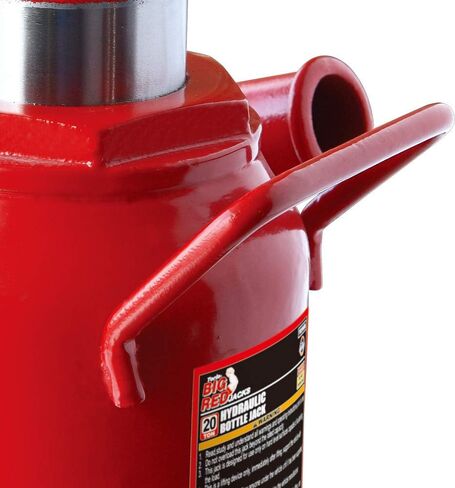 BIG RED T91207A-1 Torin Hydraulic Stubby Low Profile Bottle Jack, 12 Ton (24,000 LBs),Red in Saudi Arabia