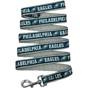 NFL PET Leash Philadelphia Eagles Dog Leash, Large Football Team Leash for Dogs & Cats. A Shiny & Colorful Cat Leash & Dog Leash Licensed by The NFL