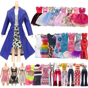 28 Sets of Handmade Doll Clothes and Accessories,Doll Dress & Doll Accessories ,11.5 Inch Doll Clothes for Girls,Party Dress