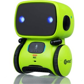 Contixo R1 Robot Toys for Kids - Smart Robots for Kids Voice Control Talking Dancing Learning Educational Toys for Boys Girls Toddlers Age 3-8 Years Old Birthday Gifts for Kid Blue