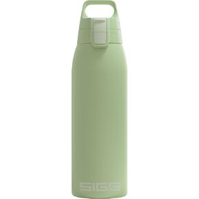 SIGG - Insulated Kids Water Bottle - Shield One Therm Whale Friend - Suitable For Carbonated Beverages - Leakproof - Dishwasher Safe - BPA Free - 90% Recycled Stainless Steel - Brushed - Whale - 17Oz