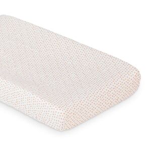 Lulujo Muslin Change Pad Cover - Fitted Changing Pad Cover for Boys and Girls -32"x17", 1 Pack (Daisies)