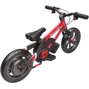 Peteatis Electric Balance Bike for Kids, 100/150W Electric Bike for Kids with 3 Speed Modes & Adjustable Seat, 12/16 inch Toddler Balance Bike for Ages 2-9 Kids Baby Boys Girls