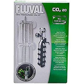 Fluval Mini Pressurized CO2 Kit, CO2 Supplement for Planted Aquariums, 20 grams, A7540